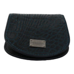 Dolce & Gabbana Blue Exotic Skins Condom Case Holder Pocket VAS9357