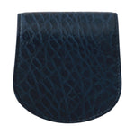 Dolce & Gabbana Blue Holder Pocket Wallet Blue Exotic Skin Condom Case VAS9363