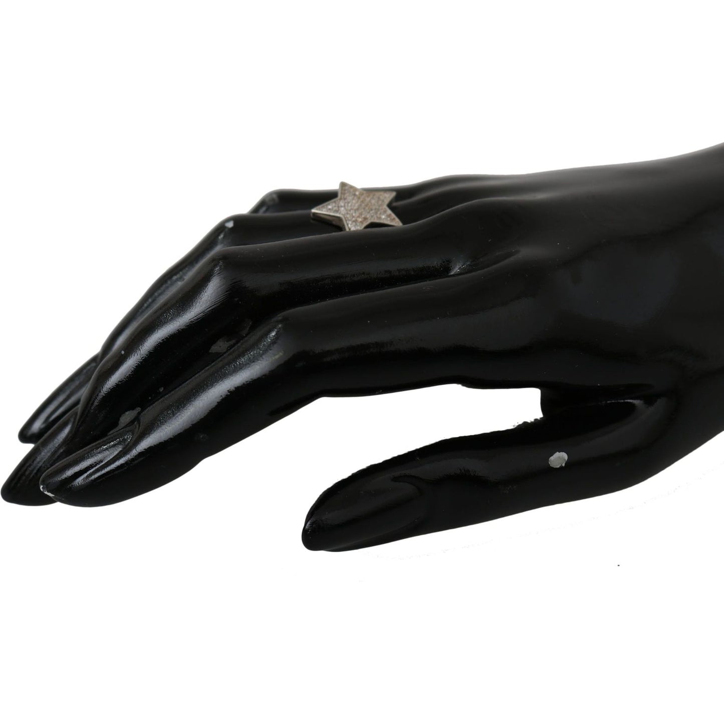 Nialaya Silver Womens Clear CZ Star 925 Ring