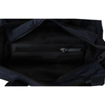 Versace Elegant Blue Nylon Tote Bag 8053850331093