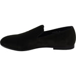 Dolce & Gabbana Green Velvet Slip On Mens Loafers Shoes MV3713-39