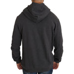 Dolce & Gabbana Gray Hooded Red Crystal Heart Gun Sweater TSH2520-48