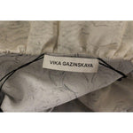 Vika Gazinskaya Blue Cotton Blouse Tunic GSS10353-1