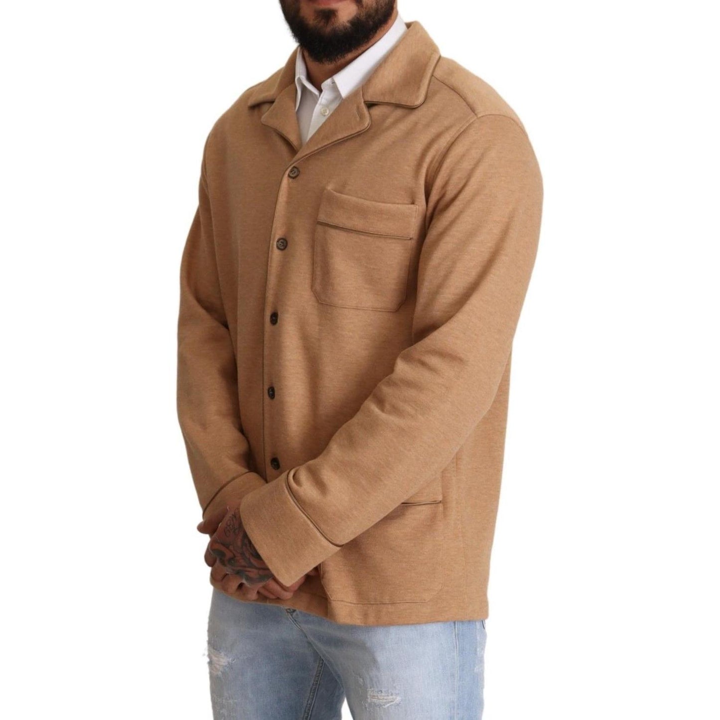 Dolce & Gabbana Elegant Light Blue Jacket For Men Dolce & Gabbana Sienna
