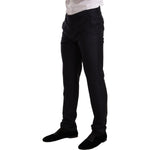 Dolce & Gabbana Blue Pattern MARTINI SLIM FIT 2 Piece Suit KOS1887-46