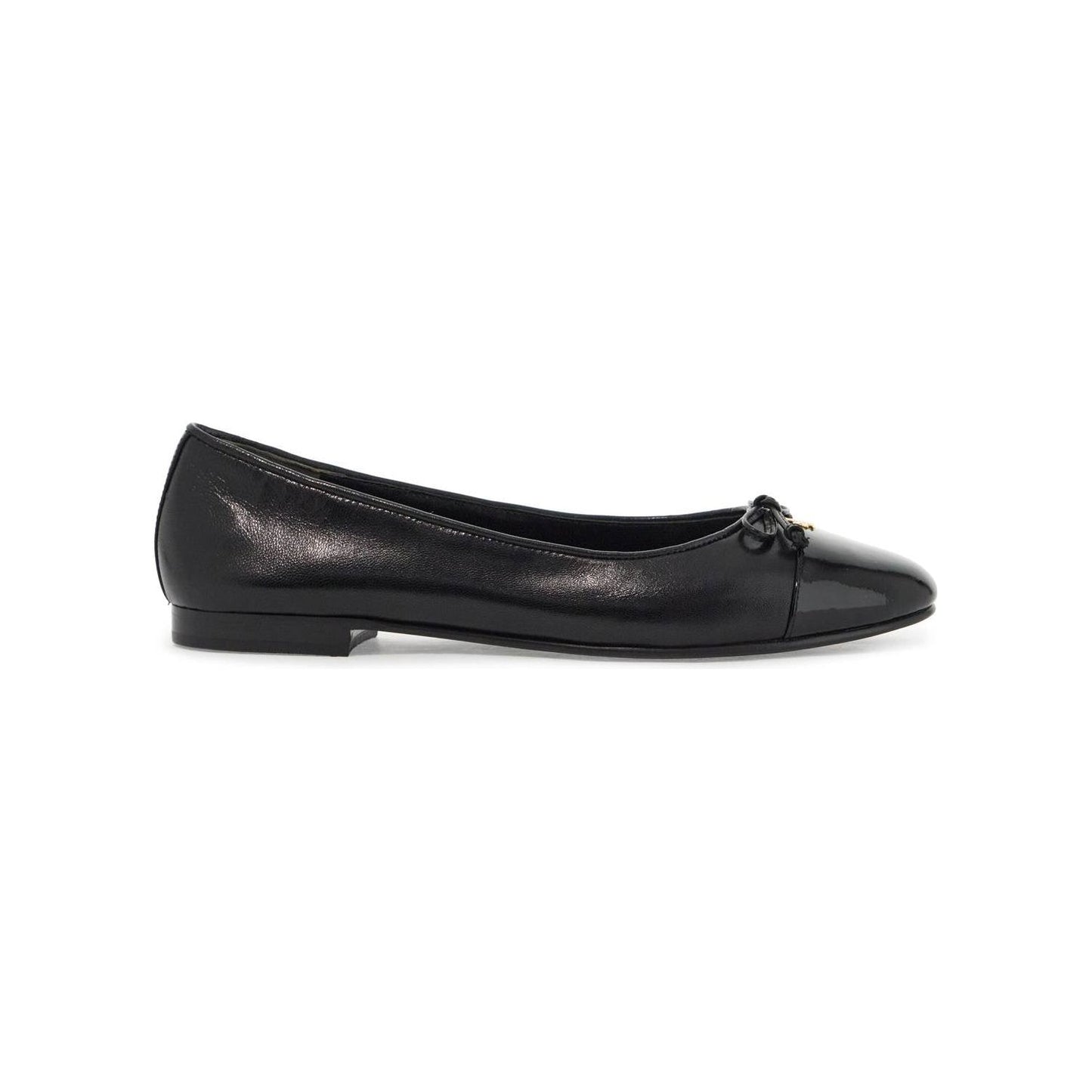 Tory Burch 'ballet flats with patent pointed toe Flat Shoes Tory Burch Dark Slate Gray