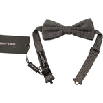 Dolce & Gabbana Multicolor Patterned Adjustable Neck Papillon Bow Tie FT3560