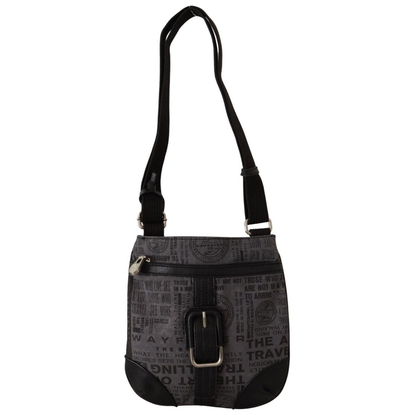 WAYFARER Chic Gray Fabric Crossbody Bag Crossbody Bag WAYFARER Dark Slate Gray