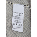 Dolce & Gabbana Black White Wool Top Cardigan Sweater SIG20568-2