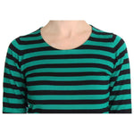 Dolce & Gabbana Green Black Silk Cashmere Sweater SIG20572-4