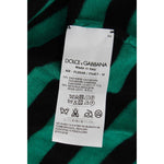 Dolce & Gabbana Green Black Silk Cashmere Sweater SIG20572-4