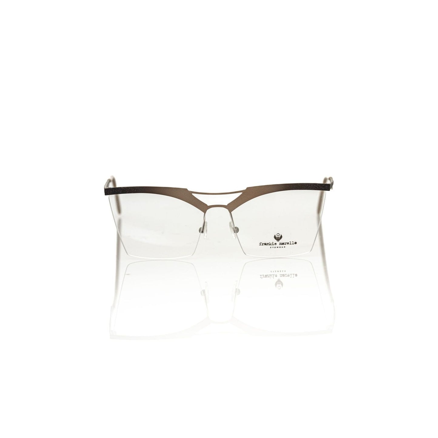 Frankie Morello Gold Metallic Women Frame