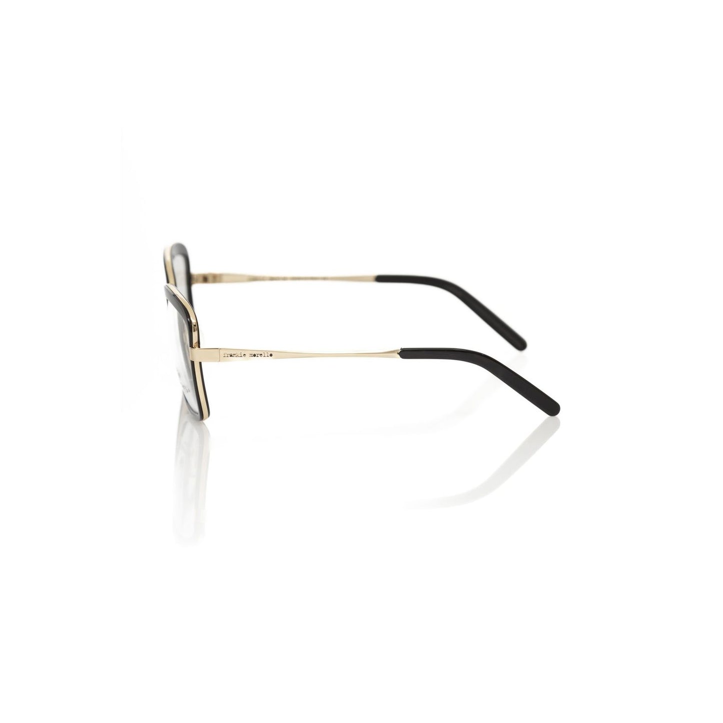 Frankie Morello Black Metallic Women Frame