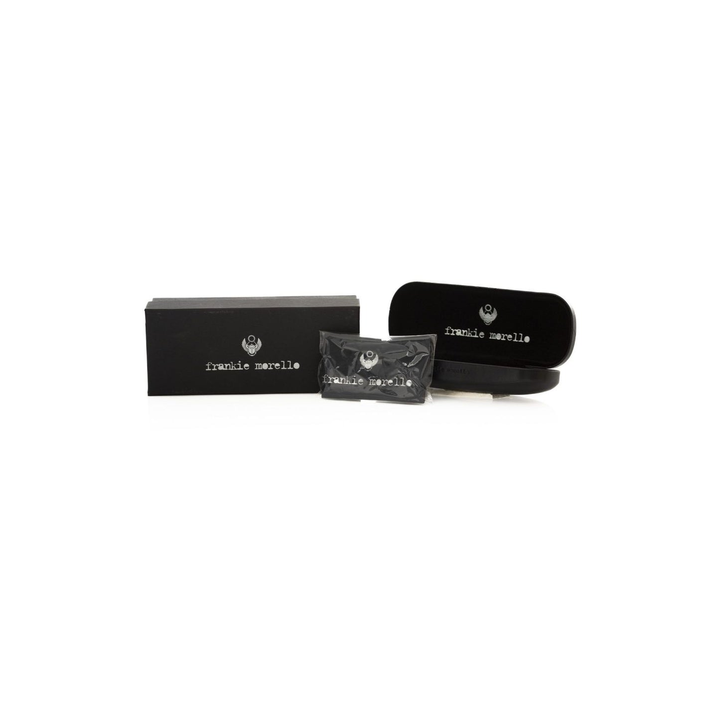 Frankie Morello Black Metallic Women Frame