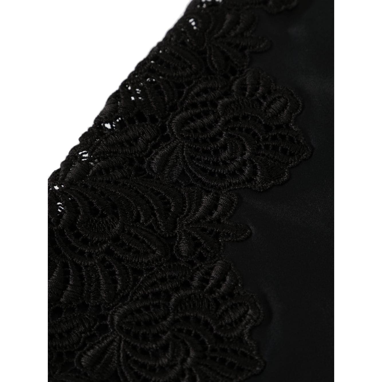 Ermanno Scervino Sea clothing Black Beachwear & underwear Ermanno Scervino Black