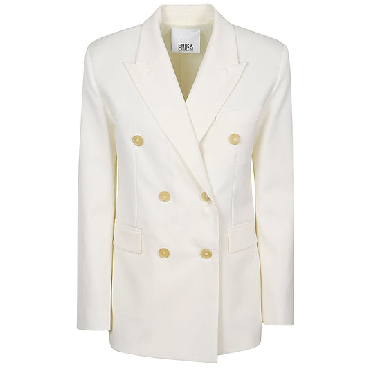 Erika Cavallini Semi-Couture Jackets White Jackets