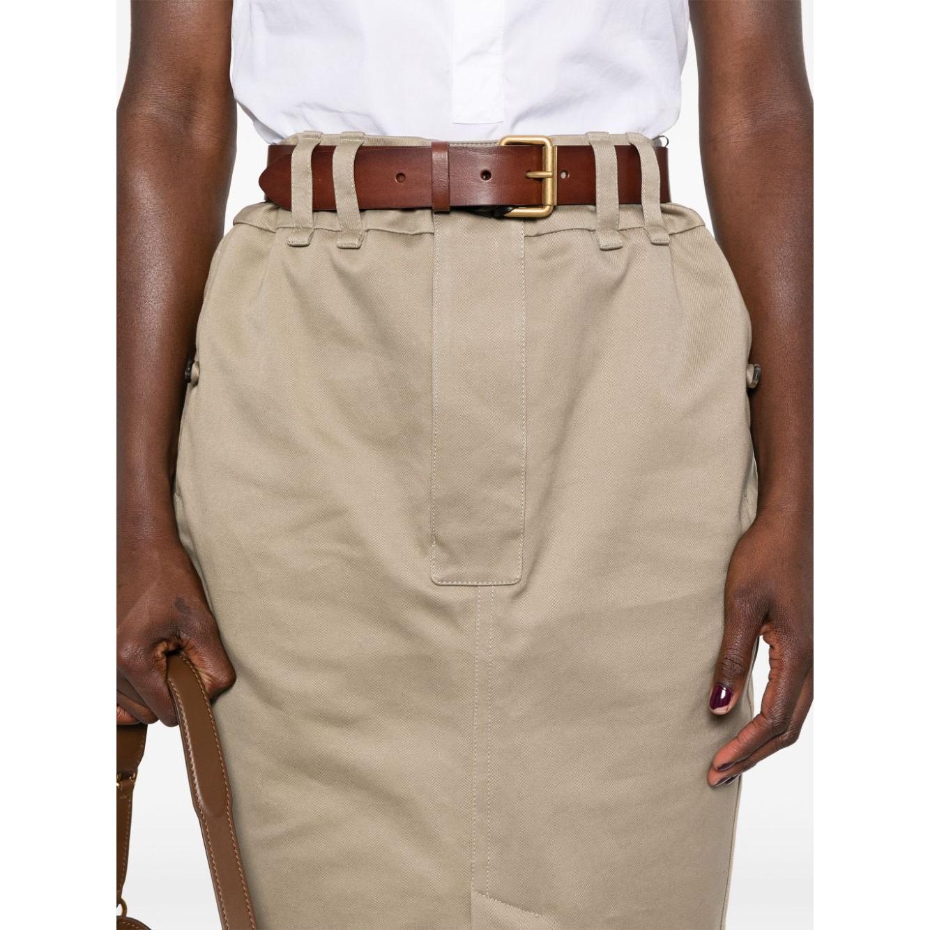 Saint Laurent Skirts Beige Skirts Saint Laurent Rosy Brown