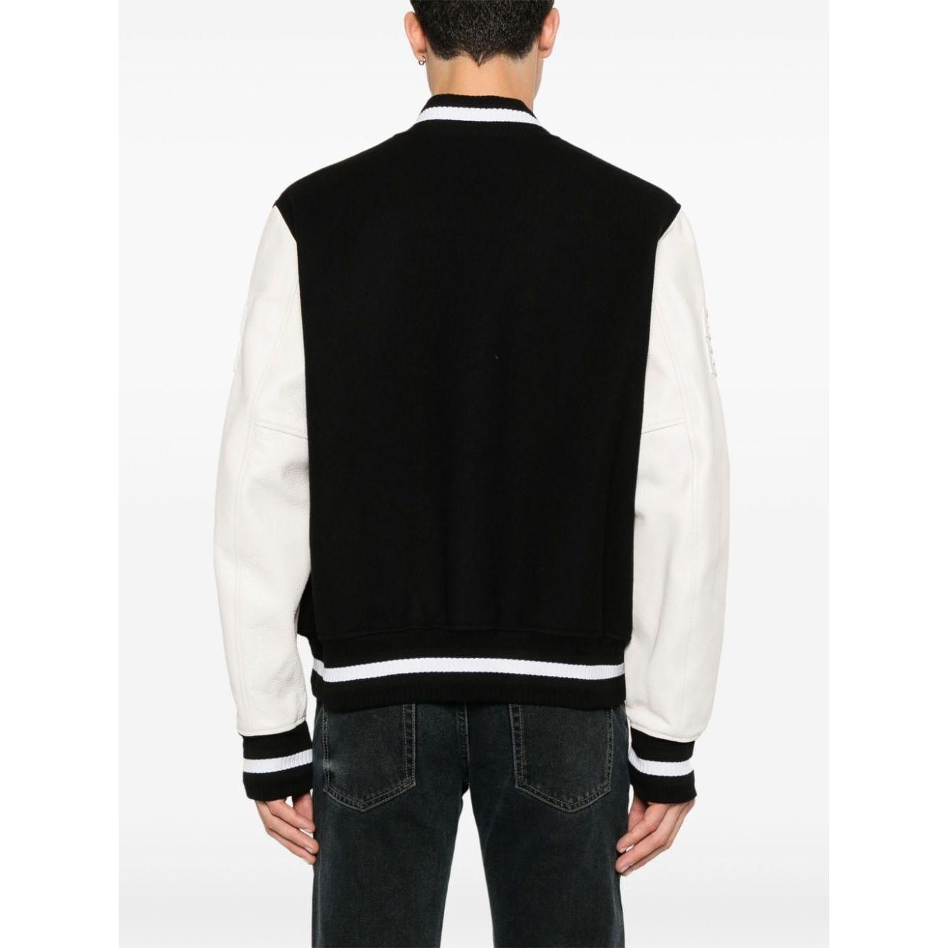 Givenchy Coats Black Jackets Givenchy White Smoke