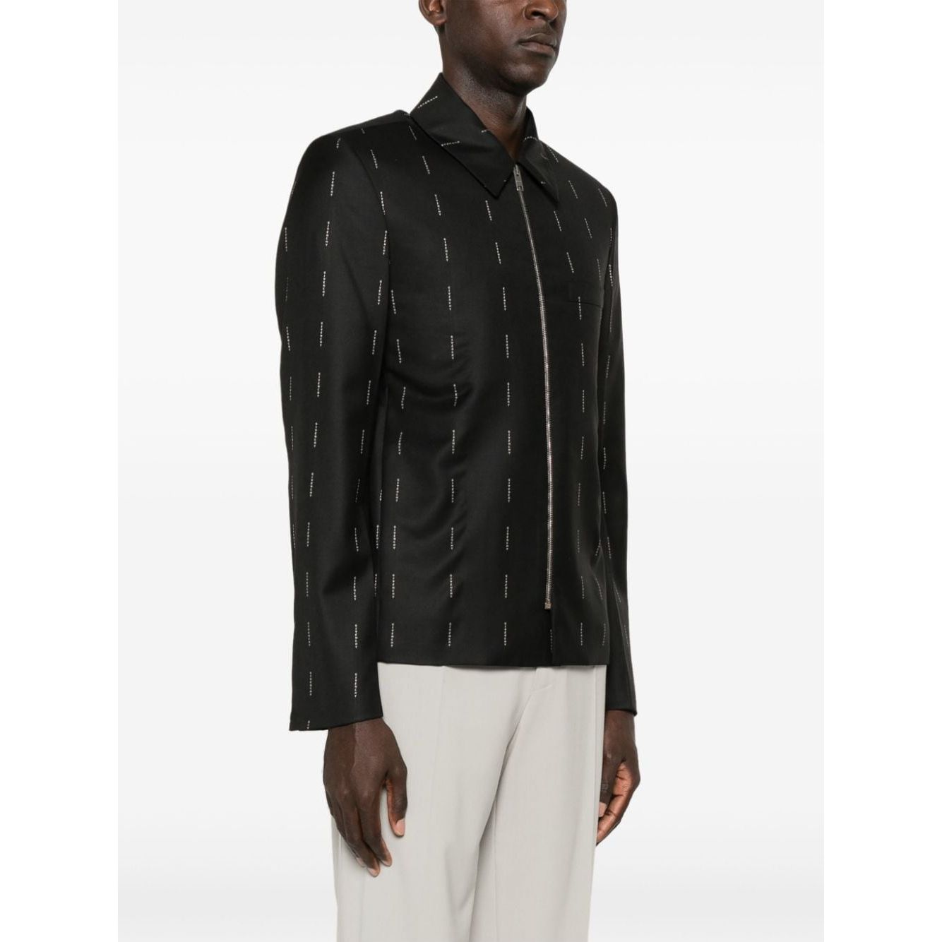 Givenchy Jackets Black Jackets Givenchy White Smoke