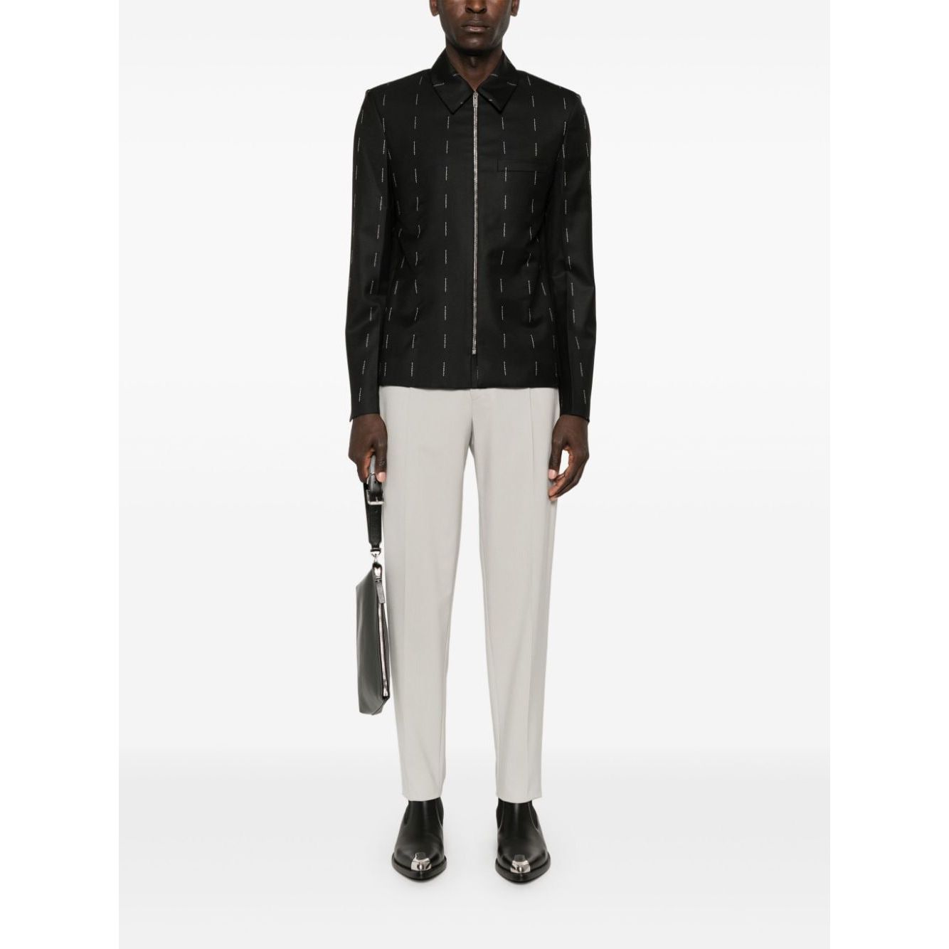 Givenchy Jackets Black Jackets Givenchy White Smoke