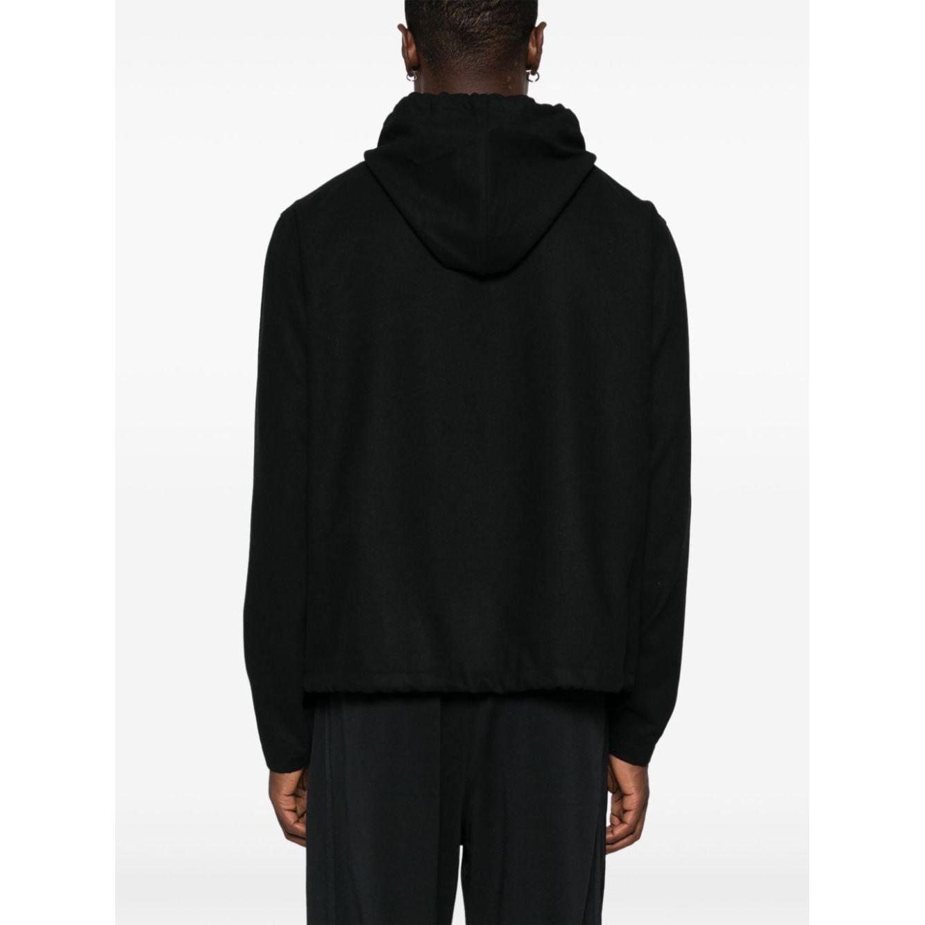 Y-3 Sweaters Black Topwear Y-3 White Smoke