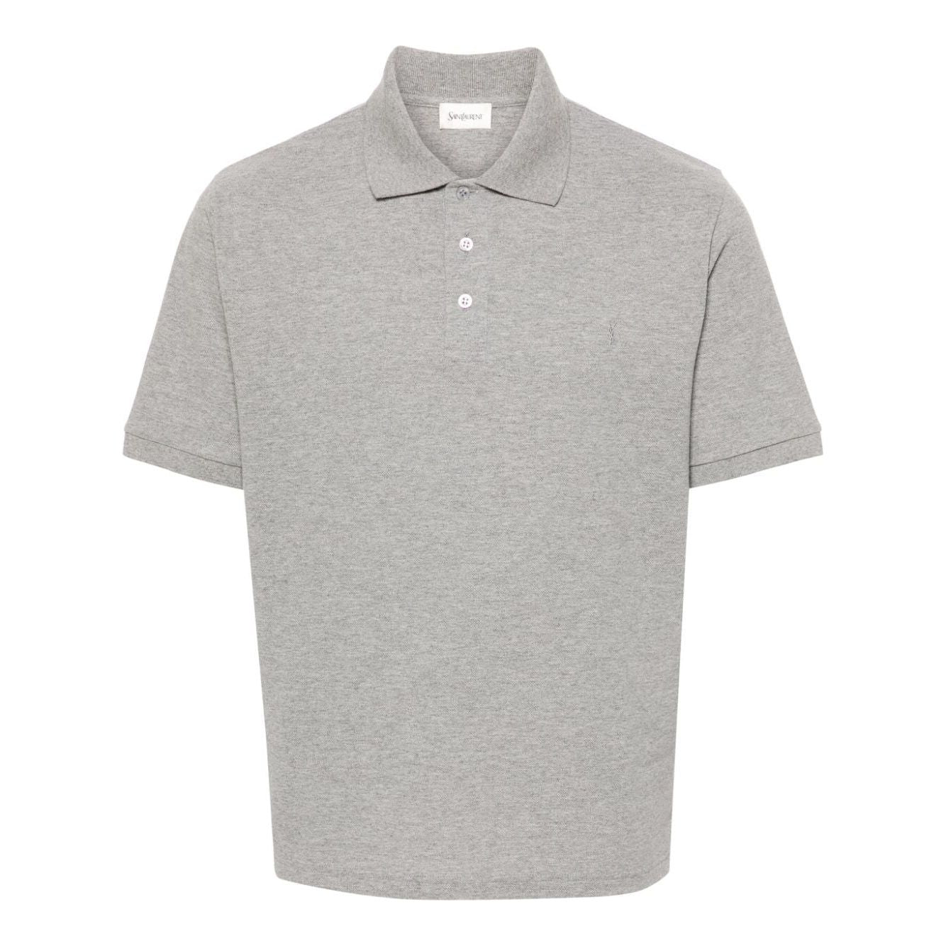 Saint Laurent T-shirts and Polos Grey Topwear Saint Laurent Gray