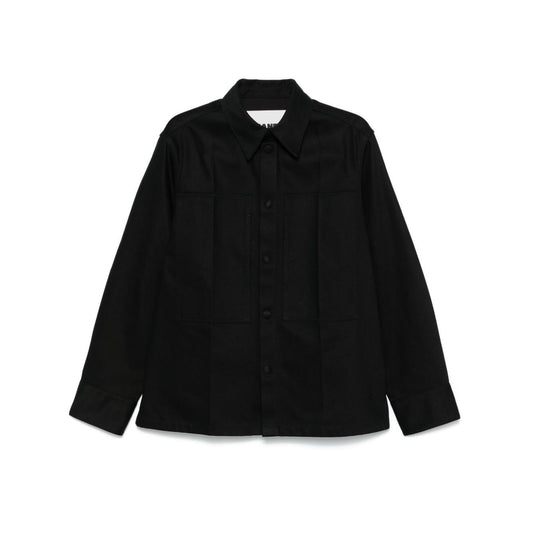 Jil Sander Shirts Black Shirts
