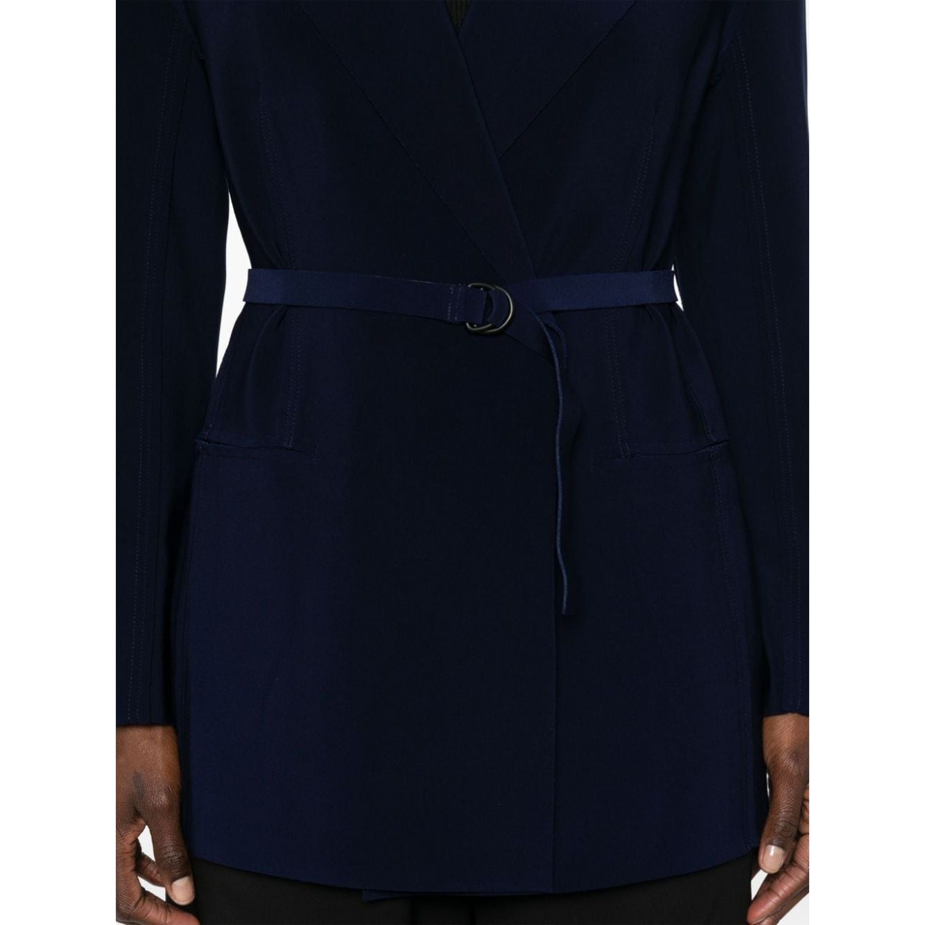 Norma Kamali Jackets Blue Jackets Norma Kamali Black