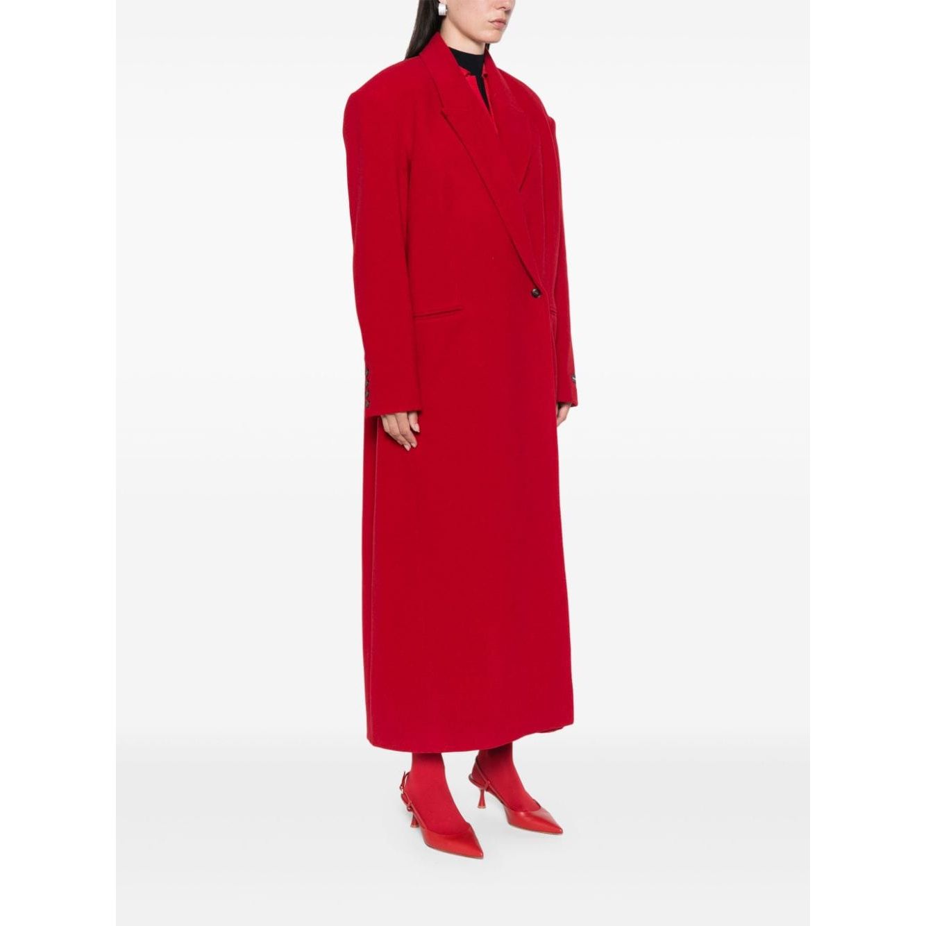 HERSKIND Coats Red Jackets HERSKIND White Smoke