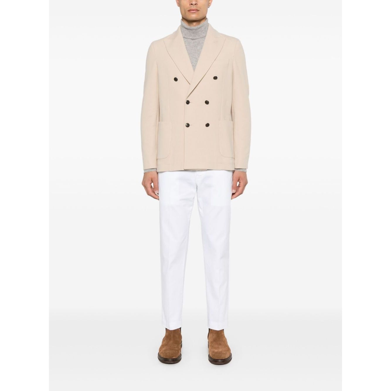 Circolo 1901 Jackets Beige Jackets Circolo 1901 White Smoke