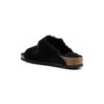 Birkenstock Arizona shearling sandals 752663BLACK/BLACK