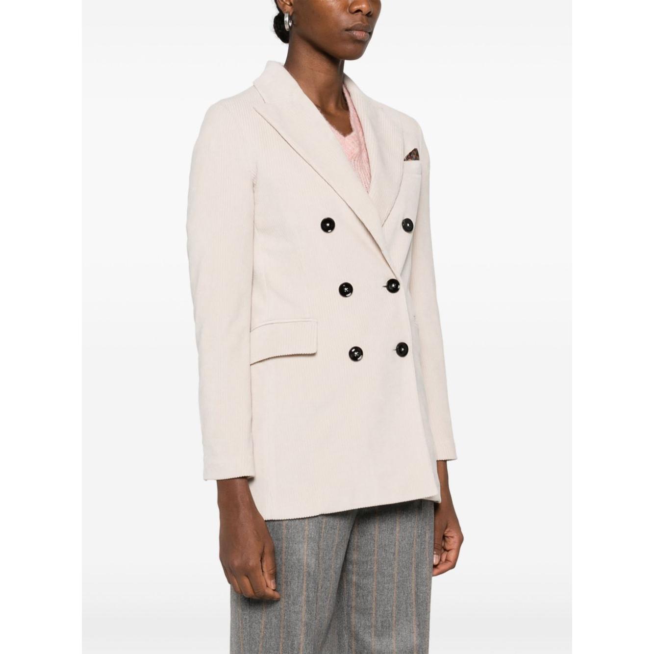 Circolo 1901 Jackets Cream Jackets Circolo 1901 White Smoke
