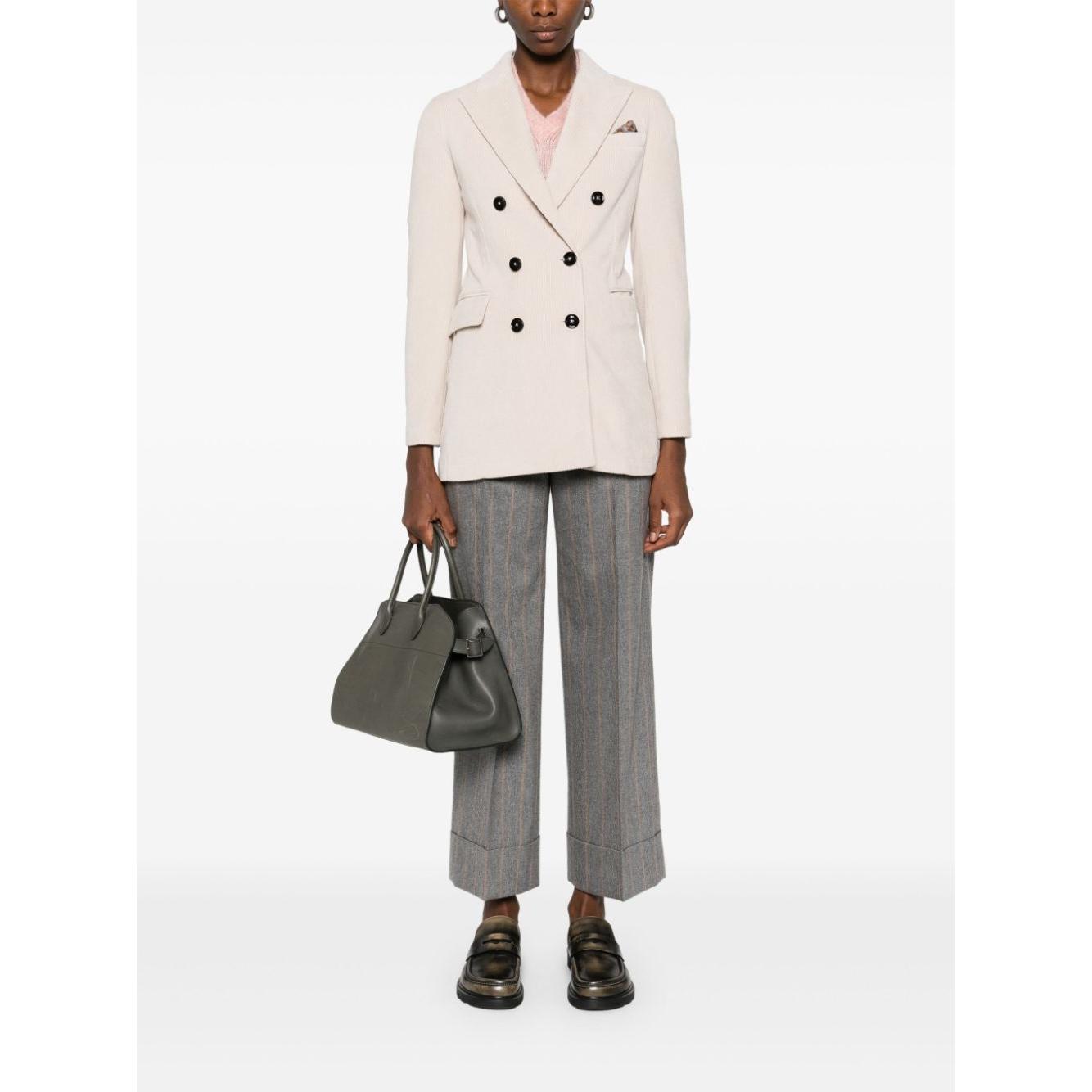 Circolo 1901 Jackets Cream Jackets Circolo 1901 White Smoke