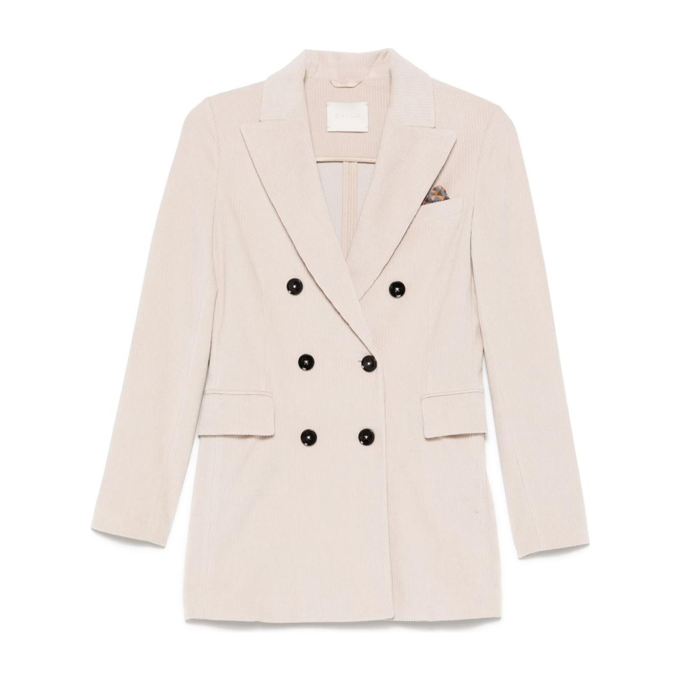 Circolo 1901 Jackets Cream Jackets Circolo 1901 Antique White