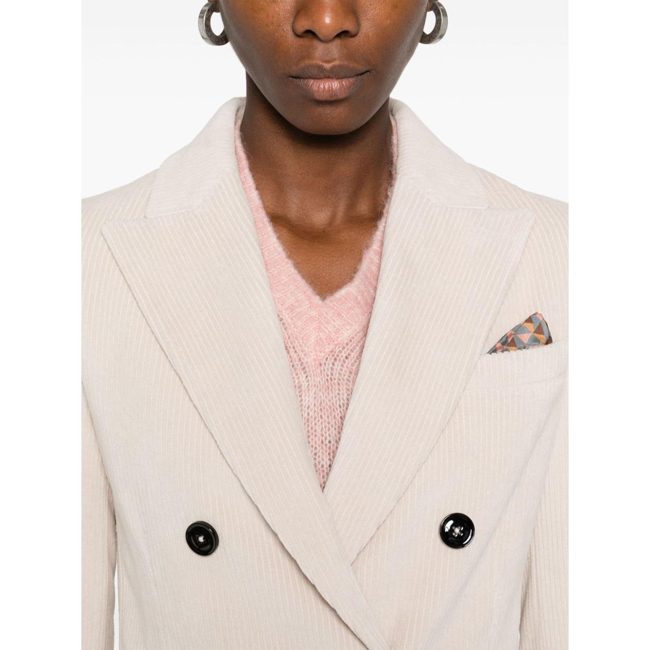 Circolo 1901 Jackets Cream Jackets Circolo 1901 Light Gray