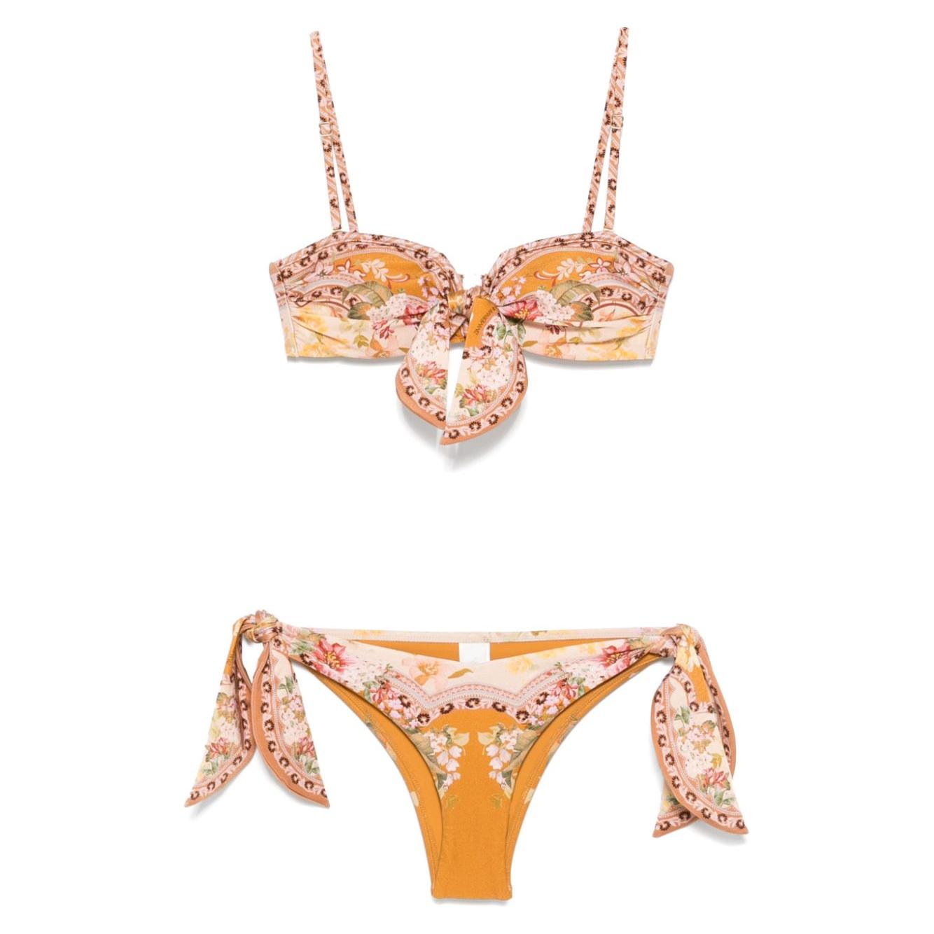 Zimmermann Sea clothing Beige Beachwear & underwear Zimmermann Wheat