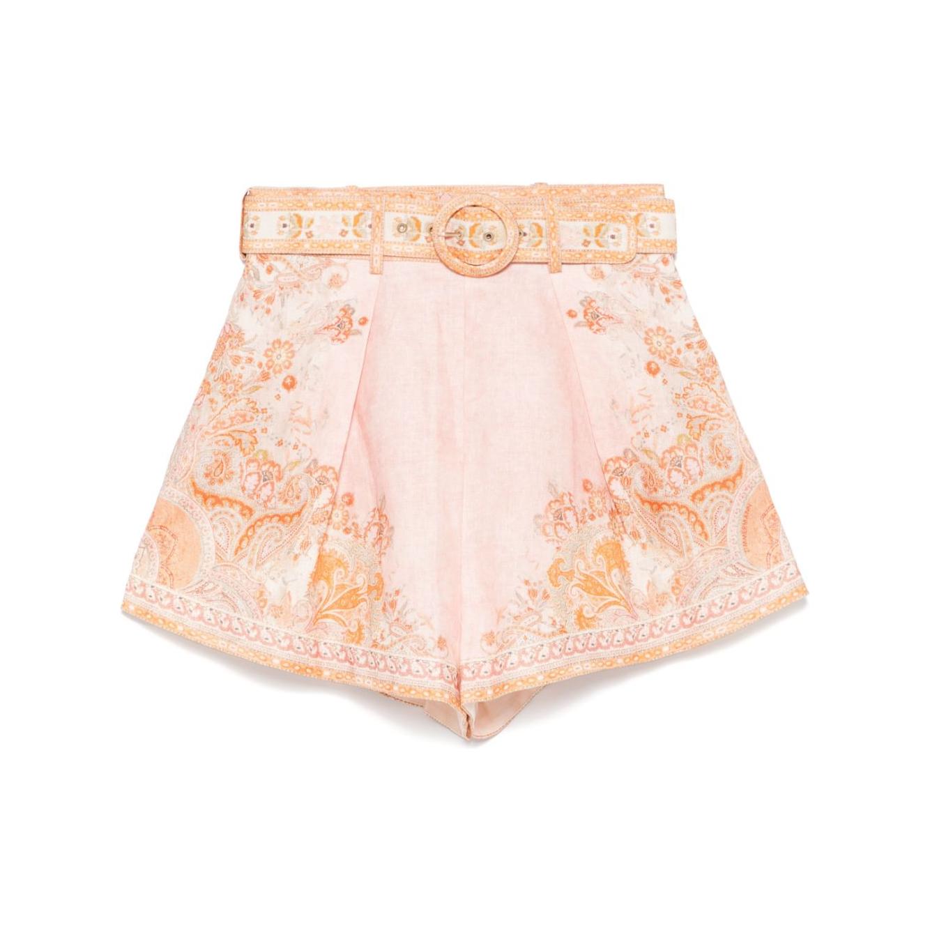 Zimmermann Shorts Beige Short trousers Zimmermann Bisque