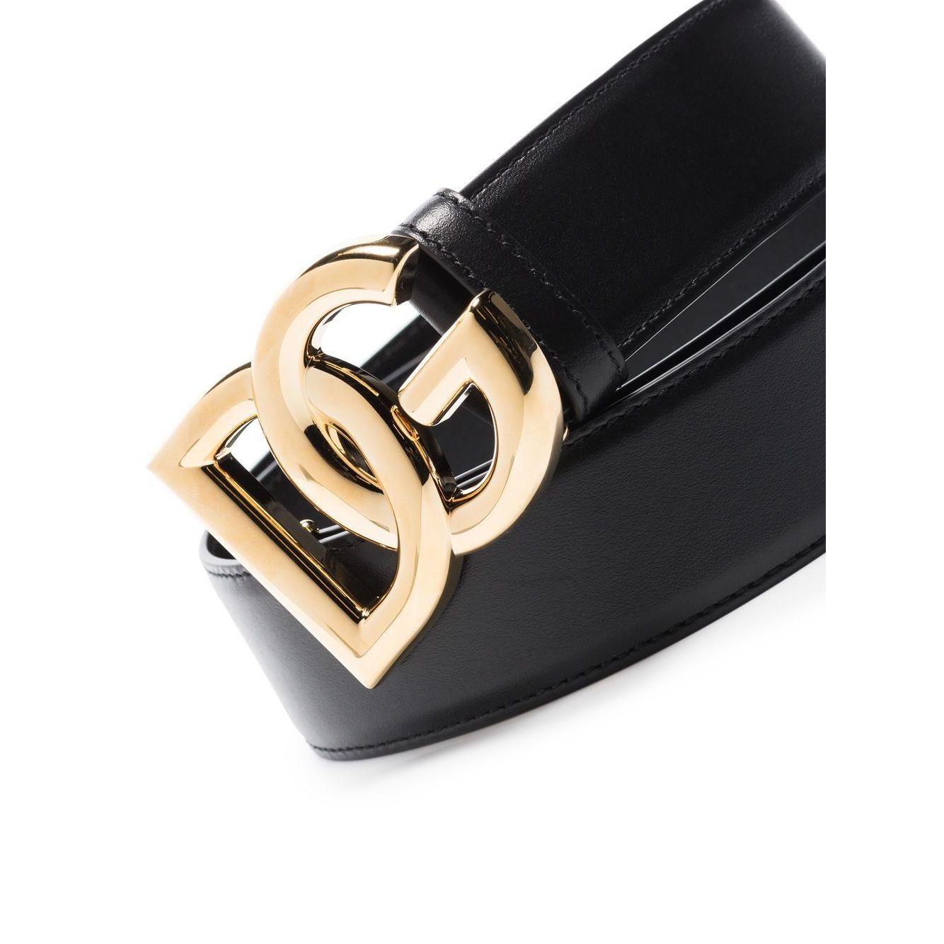 Dolce & Gabbana Logo Plaque Belt Belts
