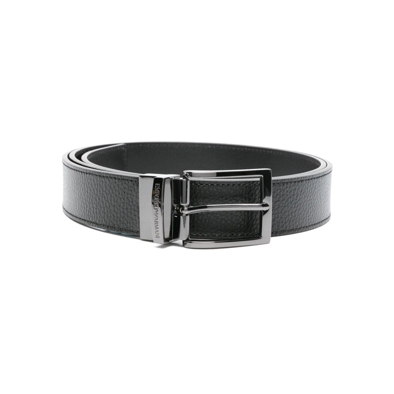 Emporio Armani Exclusive Leather reversible belt Belts