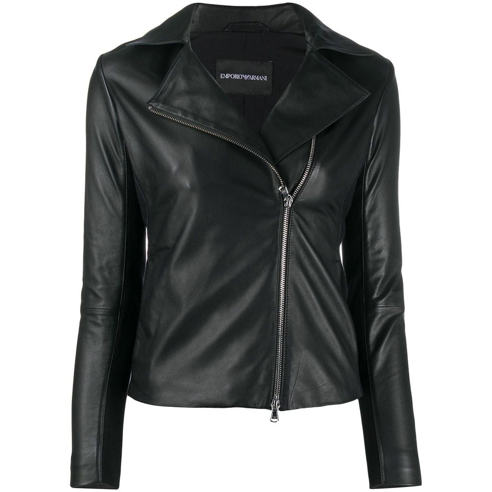 Emporio Armani zipped biker jacket 0NB10P02P15999-P25
