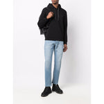 Emporio Armani Hooded sweatshirt with micro logo patch 8N1MD01JHSZ0999-P25