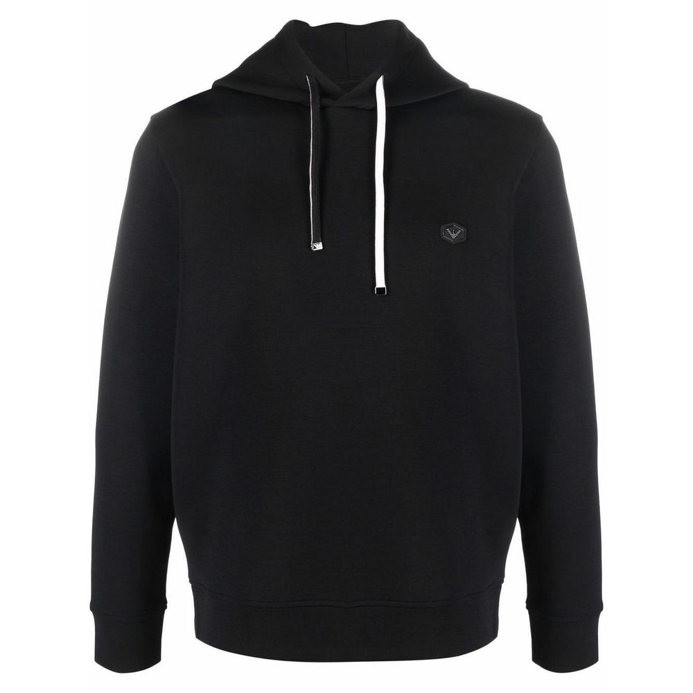 Emporio Armani Hooded sweatshirt with micro logo patch 8N1MD01JHSZ0999-P25