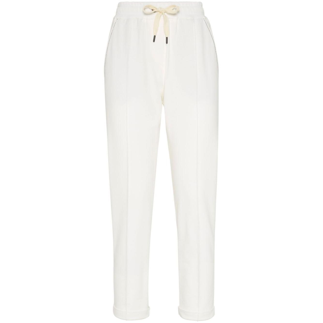 Brunello Cucinelli Trousers White MH827FB799C600-P25