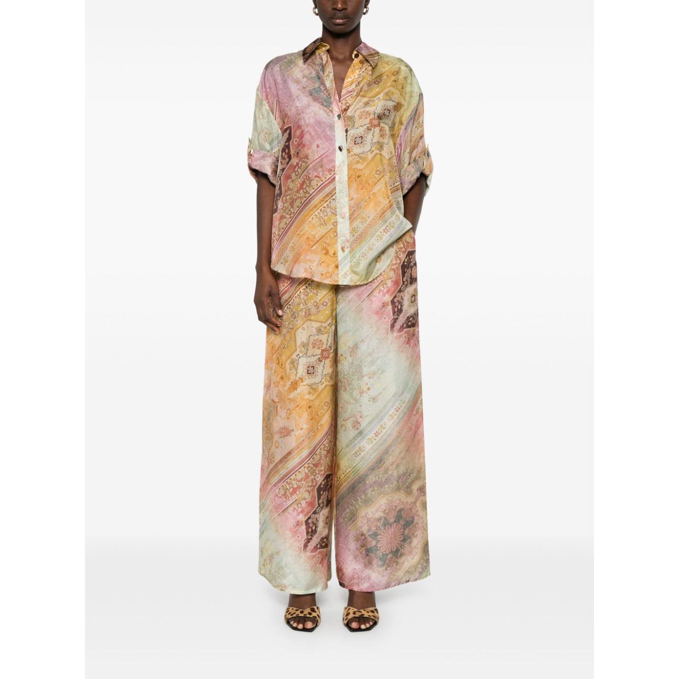 Zimmermann Trousers MultiColour Trousers Zimmermann Beige