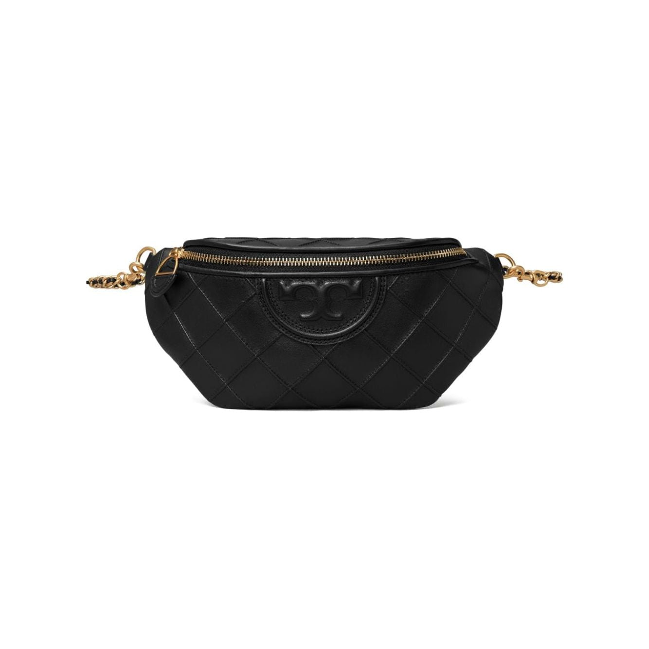 Tory Burch Fleming Soft Convertible Waist Bag Belt bags Tory Burch Black
