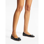 Jimmy Choo Elme Flat with Pearl embellishment ELMEFLATNAPBLACK-P25