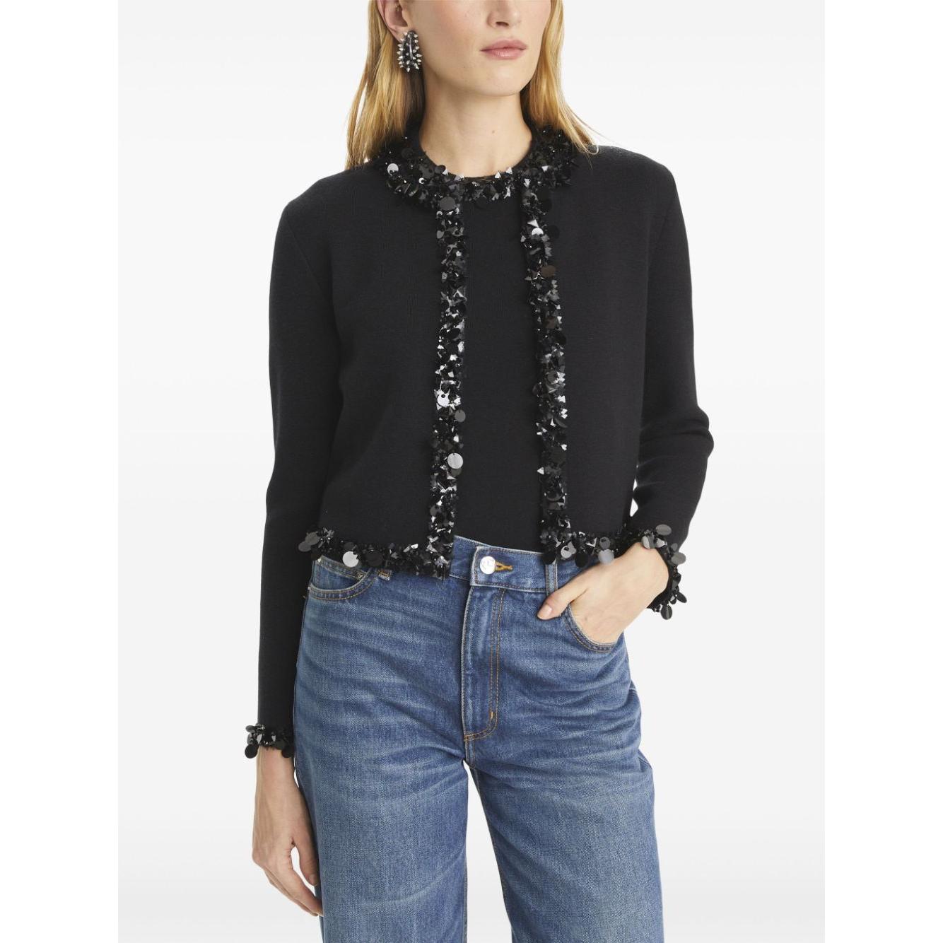 Tory Burch Sweaters Black Topwear Tory Burch Lavender