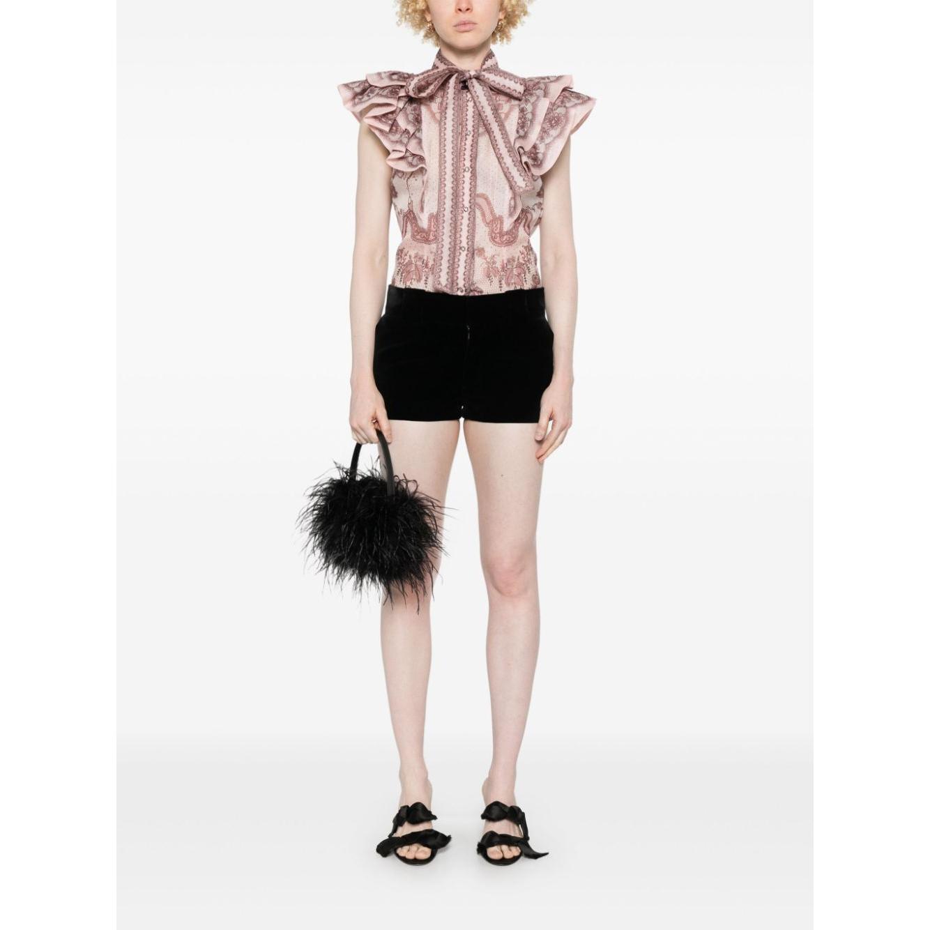 Zimmermann Top Pink Topwear Zimmermann White Smoke