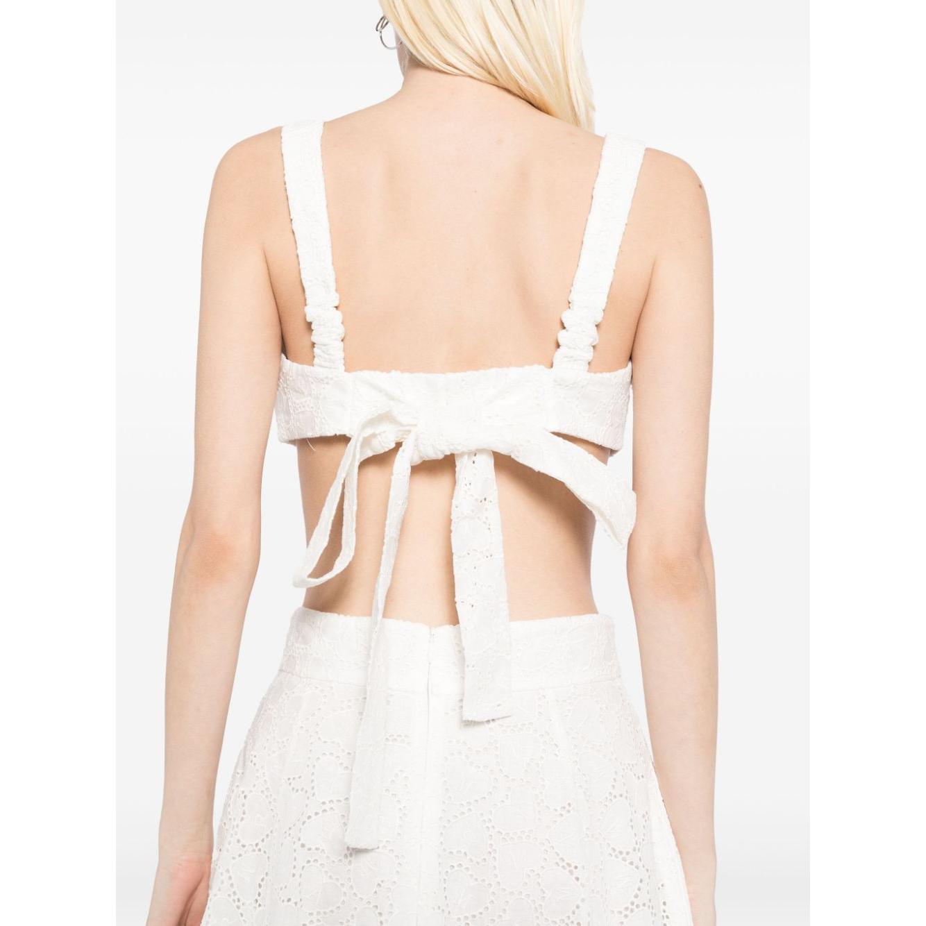 Zimmermann Top White Topwear Zimmermann Antique White