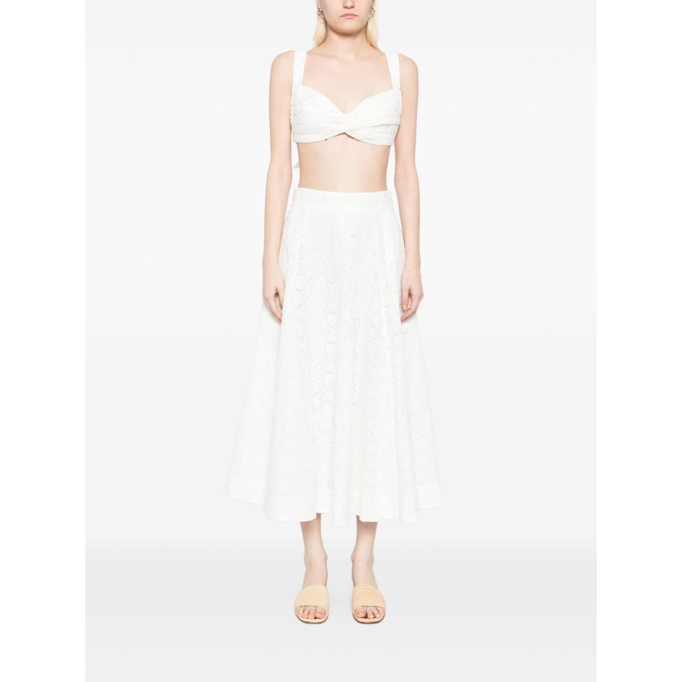 Zimmermann Top White Topwear Zimmermann White Smoke